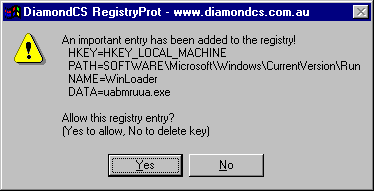 RegistryProt Screenshot